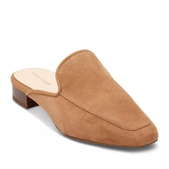 Cole Haan  Perley Mule Flats in Pecan Size 8.5 NIB - Picture 1 of 9